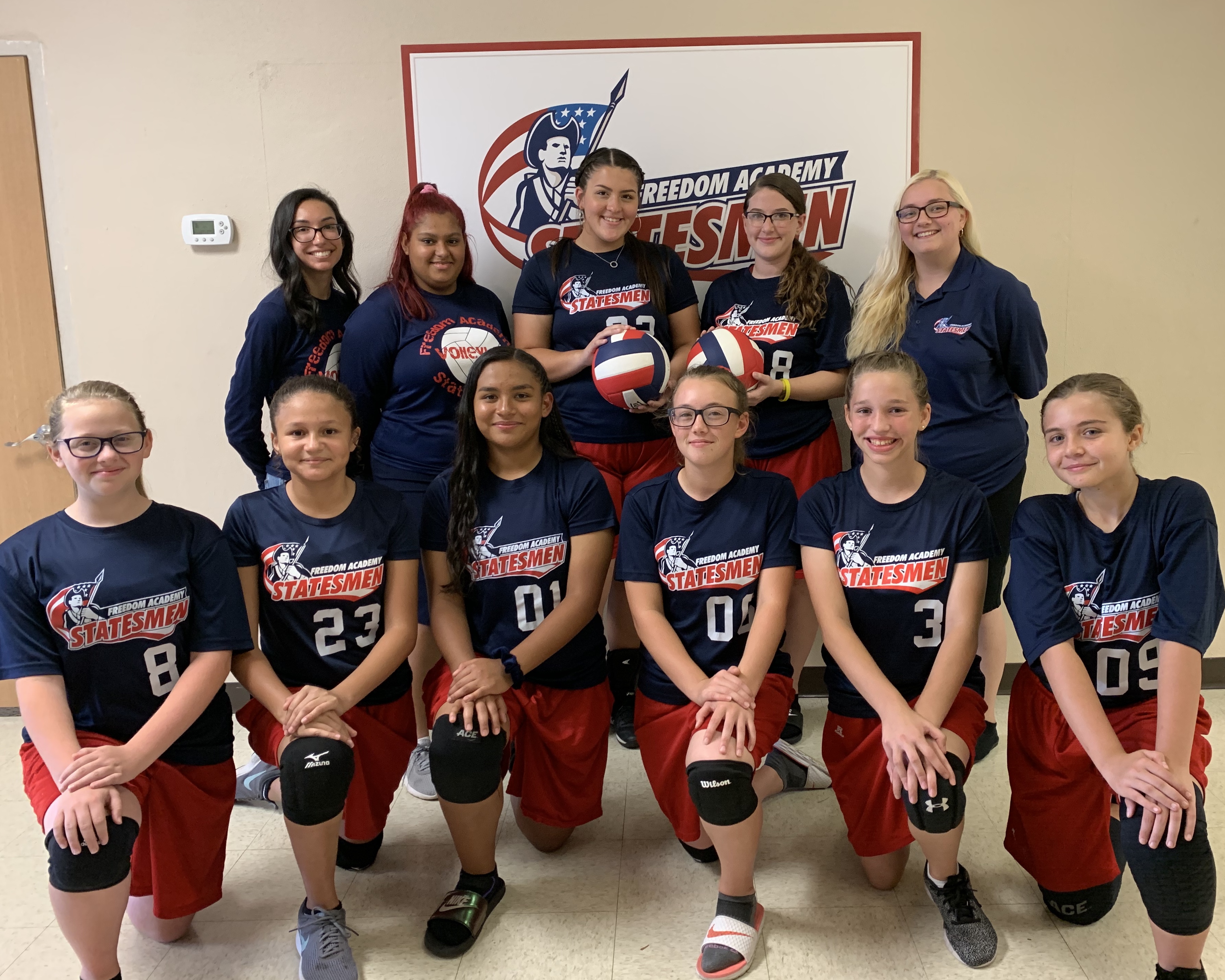 Lady Statesmen Volleyball Team 2019